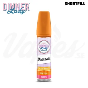 Dinner Lady – Peach Bubble (Moments) (50 ml, Shortfill)