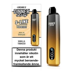 Dinner Lady S-Line Vanilla Tobacco Kit (2ml, 20mg, 780mAh)