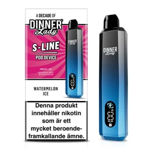 Dinner Lady S-Line Watermelon Ice Kit (2ml, 20mg, 780mAh)