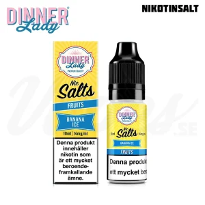 Dinner Lady Salt – Banana Ice (10 ml, 14 mg Nikotinsalt)