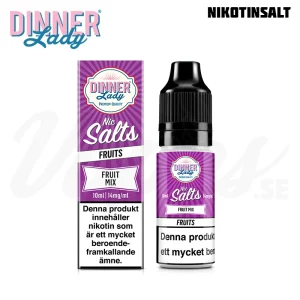 Dinner Lady Salt – Fruit Mix (10 ml, 14 mg Nikotinsalt)