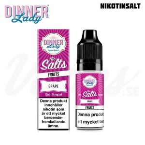 Dinner Lady Salt – Grape (10 ml, 14 mg Nikotinsalt)