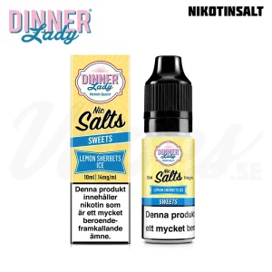 Dinner Lady Salt – Lemon Sherbets Ice (10 ml, 14 mg Nikotinsalt)