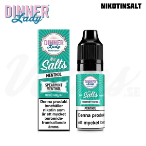 Dinner Lady Salt – Spearmint Menthol (10 ml, 14 mg Nikotinsalt)