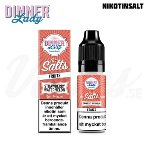 Dinner Lady Salt – Strawberry Watermelon (10 ml, 14 mg Nikotinsalt)