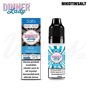 Dinner Lady Salts – Blue Menthol (10 ml, 20 mg, Nikotinsalt)