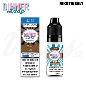 Dinner Lady Salts – Cola Ice (10 ml, 20 mg, Nikotinsalt)