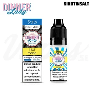 Dinner Lady Salts – Kiwi Melon (10 ml, 20 mg, Nikotinsalt)