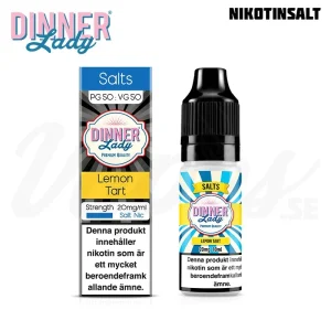 Dinner Lady Salts – Lemon Tart (10 ml, 20 mg, Nikotinsalt)