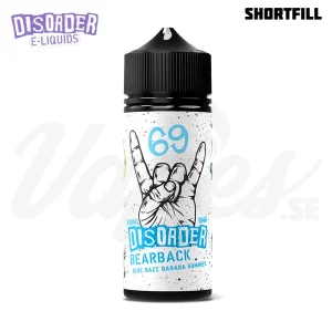 Disorder – Bearback Bluerazz Banana (100 ml, Shortfill)