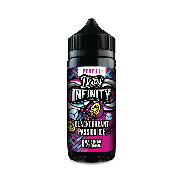 Doozy Infinity Pod Fill – Blackcurrant Passion Ice (100 ml, Shortfill)