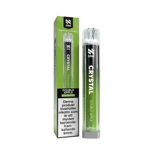 Double Apple från Crystal Mesh (2ml, 20mg, Engångsvape)