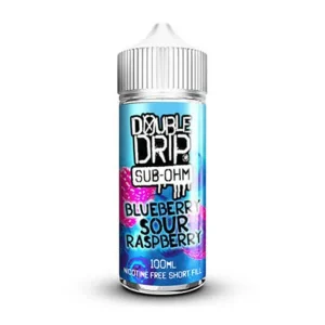 Double Drip – Blueberry Sour Raspberry (100 ml, Shortfill)