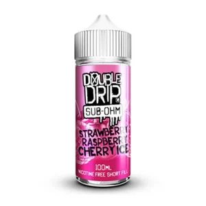 Double Drip – Strawberry Raspberry Cherry Ice (100 ml, Shortfill)