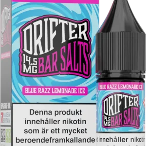 Drifter Bar Salts – Blue Raz Lemonade Ice (10 ml, 14,5 mg Nikotinsalt)