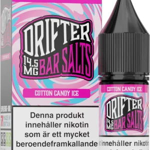 Drifter Bar Salts – Cotton Candy Ice (10 ml, 14,5 mg Nikotinsalt)