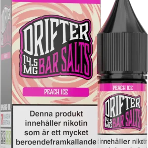 Drifter Bar Salts – Peach Ice (10 ml, 14,5 mg Nikotinsalt)