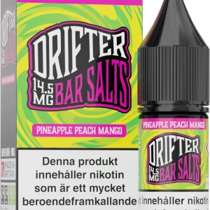 Drifter Bar Salts – Pineapple Peach Mango (10 ml, 14,5 mg Nikotinsalt)