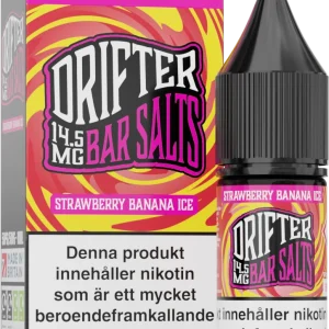 Drifter Bar Salts – Strawberry Banana Ice (10 ml, 14,5 mg Nikotinsalt)