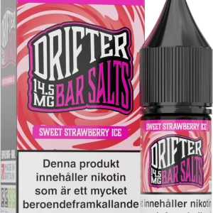 Drifter Bar Salts – Sweet Strawberry Ice (10 ml, 14,5 mg Nikotinsalt)