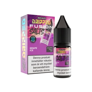 Dripped Fusion Salts – Grape Ice (10 ml, 14,5 mg Nikotinsalt)