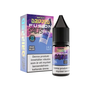 Dripped Fusion Salts – Mad Blue (10 ml, 14,5 mg Nikotinsalt)