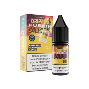 Dripped Fusion Salts – Pineapple Peach Mango (10 ml, 14,5 mg Nikotinsalt)