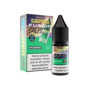 Dripped Fusion Salts – Spearmint (10 ml, 14,5 mg Nikotinsalt)