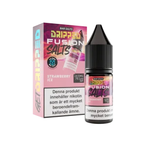 Dripped Fusion Salts – Strawberry Ice (10 ml, 14,5 mg Nikotinsalt)