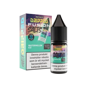Dripped Fusion Salts – Watermelon Ice (10 ml, 14,5 mg Nikotinsalt)