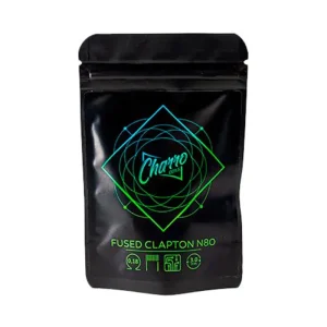 Dual Fused Clapton N80 0.09Ω RBA-Coil från Charro Coils (2-pack, Ni80)