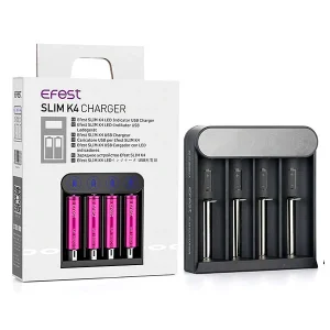 Efest – Slim K4 (Batteriladdare)