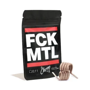 FCK MTL 0.11Ω RBA-Coil från Charro Coils (2-pack, Ni80)