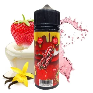 Fizzy – Strawberry Custard (100ml)