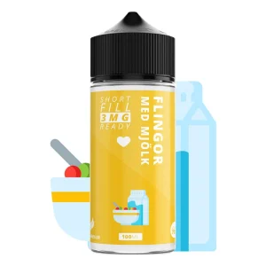Flingor med mjölk från eSmokes Juice (100ml Shortfill)