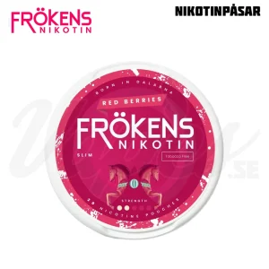 Frökens Nikotin – Red Berries | Slim (3 mg/portion)