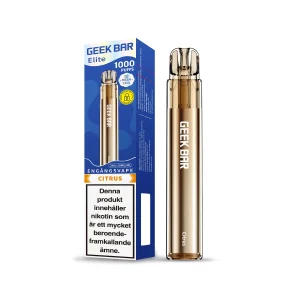 GEEK BAR Elite 1000 – Citrus (20 mg, Engångs vape)