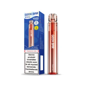 GEEK BAR Elite 1000 – Peach Ice (20 mg, Engångs vape)