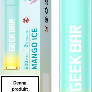 Geek Bar Meloso – Mango ICE (20 mg, Engångs vape)