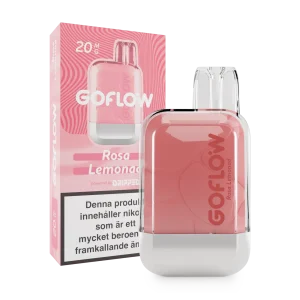 GoFlow – Rosa Lemonad (20 mg, Engångs vape)