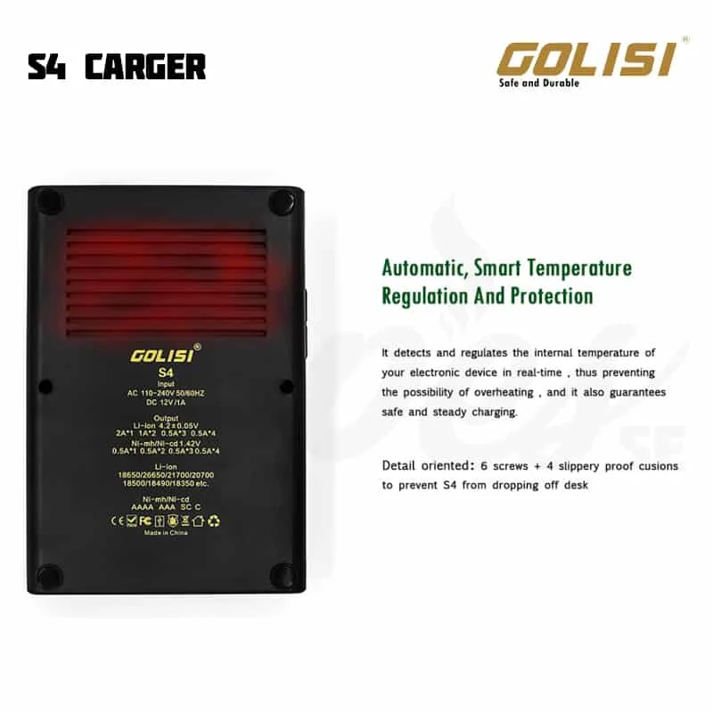 Golisi S4 Smart Batteriladdare - Image 2