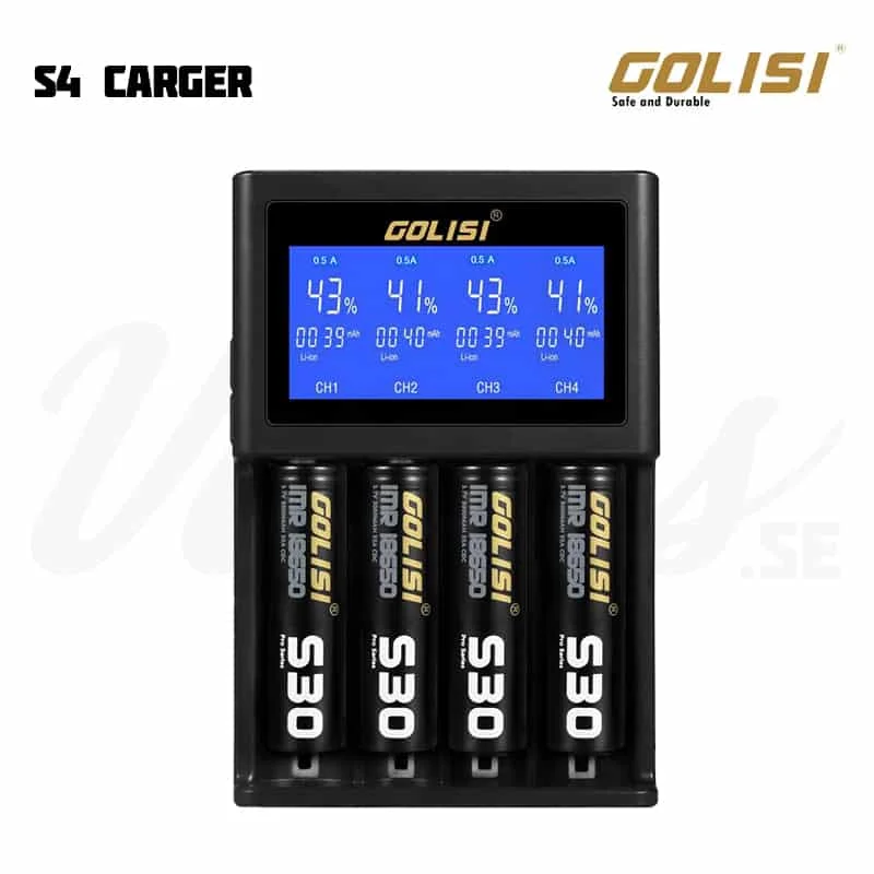 Golisi S4 Smart Batteriladdare