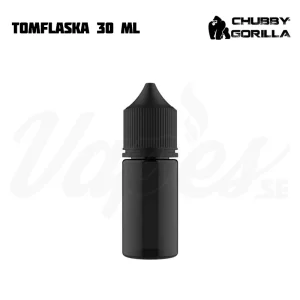 Gorilla V3 – Tomflaska (30 ml) Svart