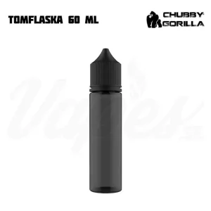Gorilla V3 – Tomflaska (60 ml) Svart