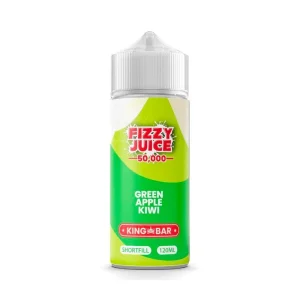 Green Apple Kiwi från Fizzy King Bar (100ml, Shortfill)