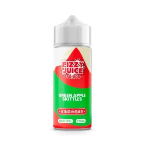Green Apple Skittles från Fizzy King Bar (100ml, Shortfill)