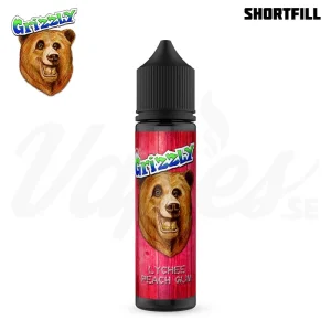 Grizzly Vapor – Lychee Peach Gum (50 ml, Shortfill)