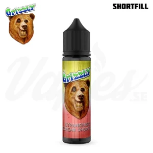 Grizzly Vapor – Strawberry Icecream Shortcake (50 ml, Shortfill)