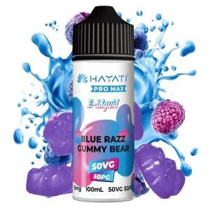 Hayati – Blue Razz Gummy Bear (100ml)