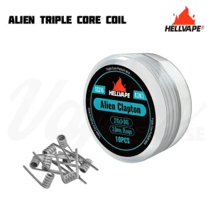 Hellvape Alien Triple Core Coil SS316 (0,24 ohm, 34G, 10-pack)